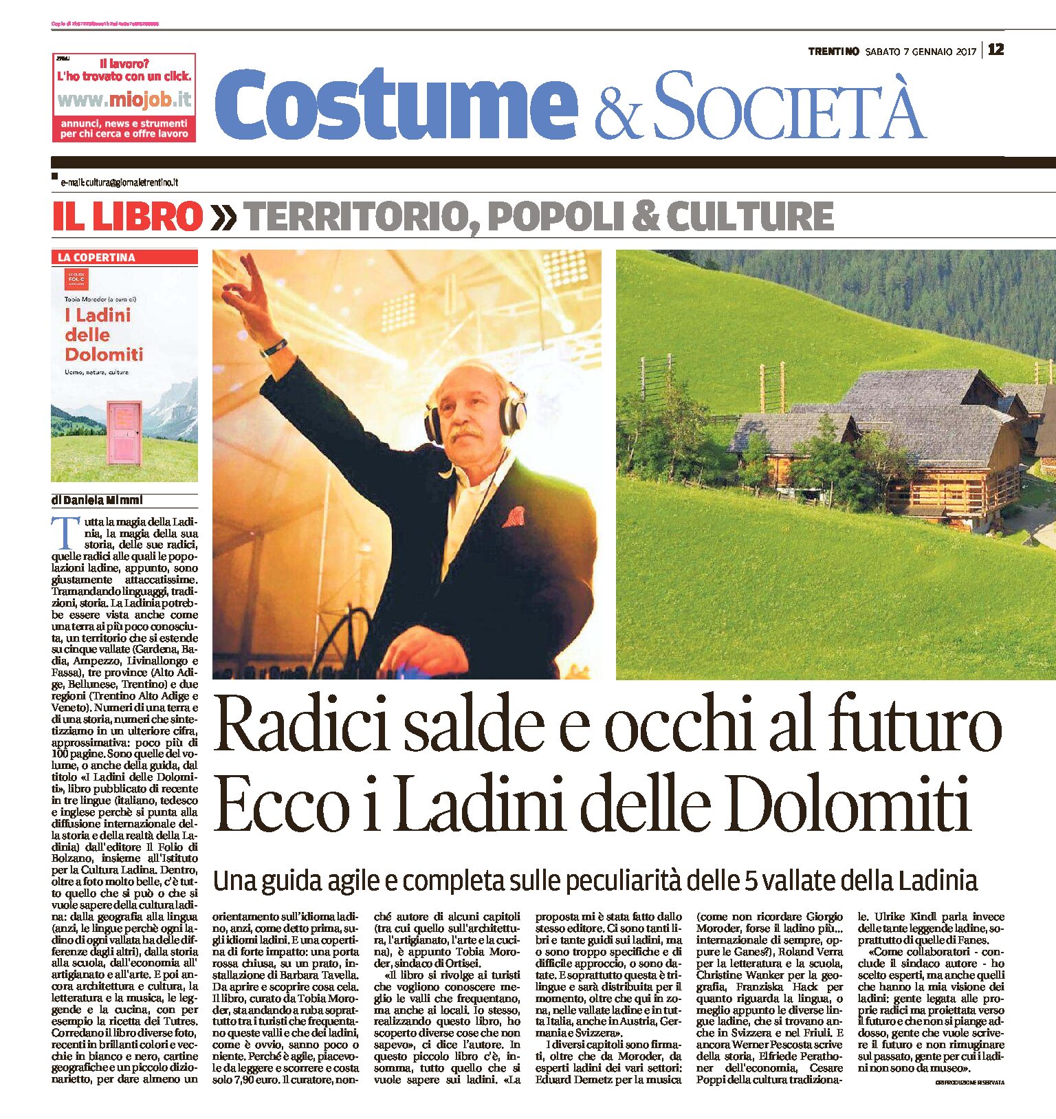 Guida al territorio ladino “I Ladini delle Dolomiti”