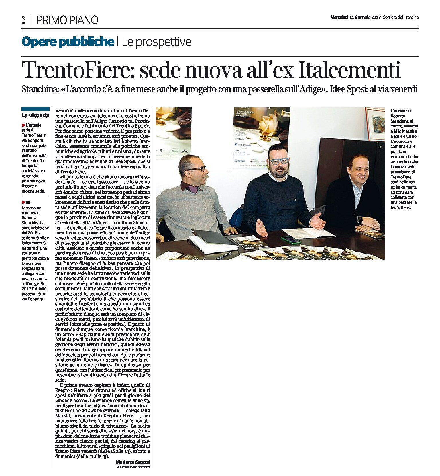 TrentoFiere: sede nuova all’ex Italcementi