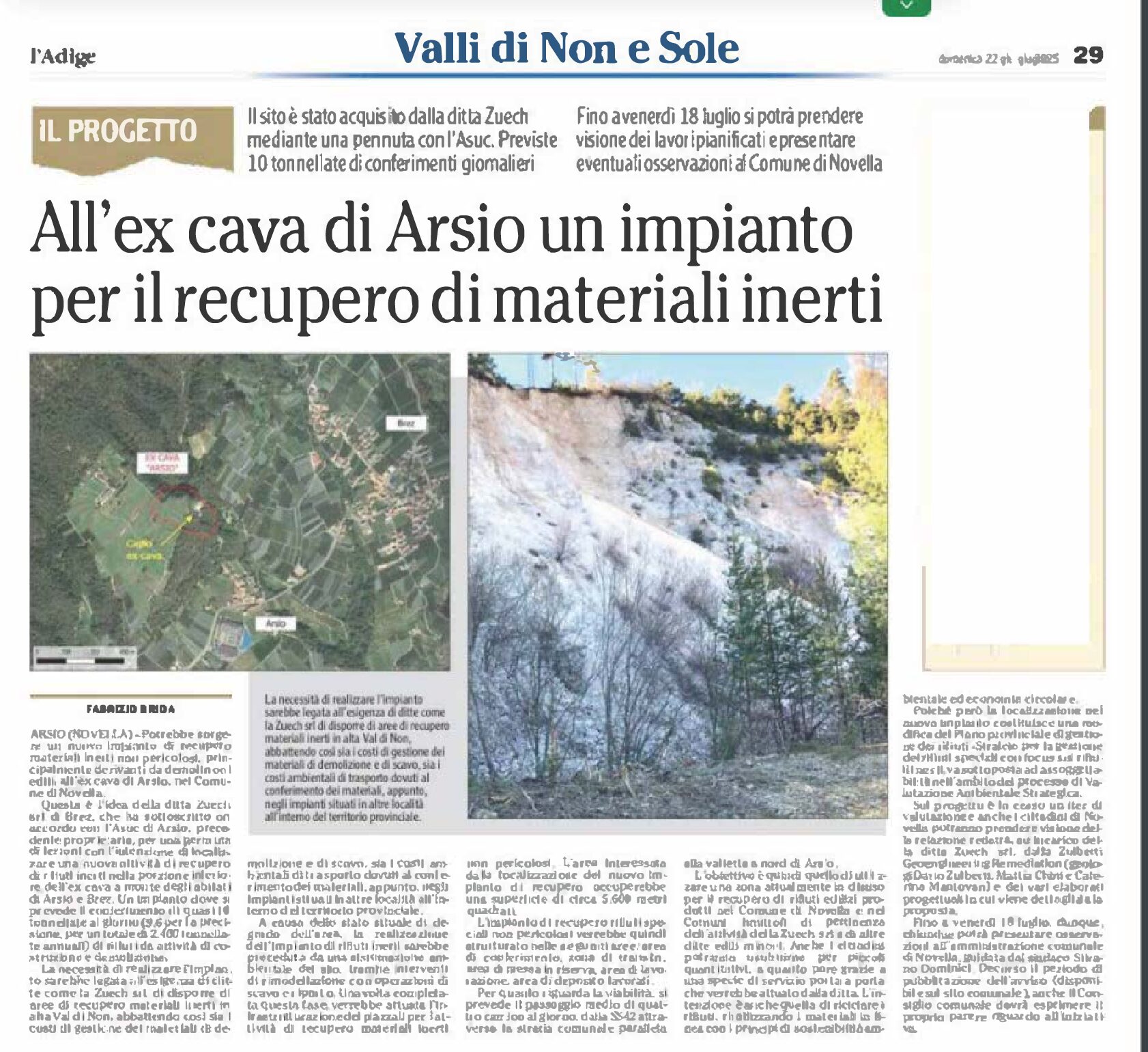 Novella: Ex cava Arsio