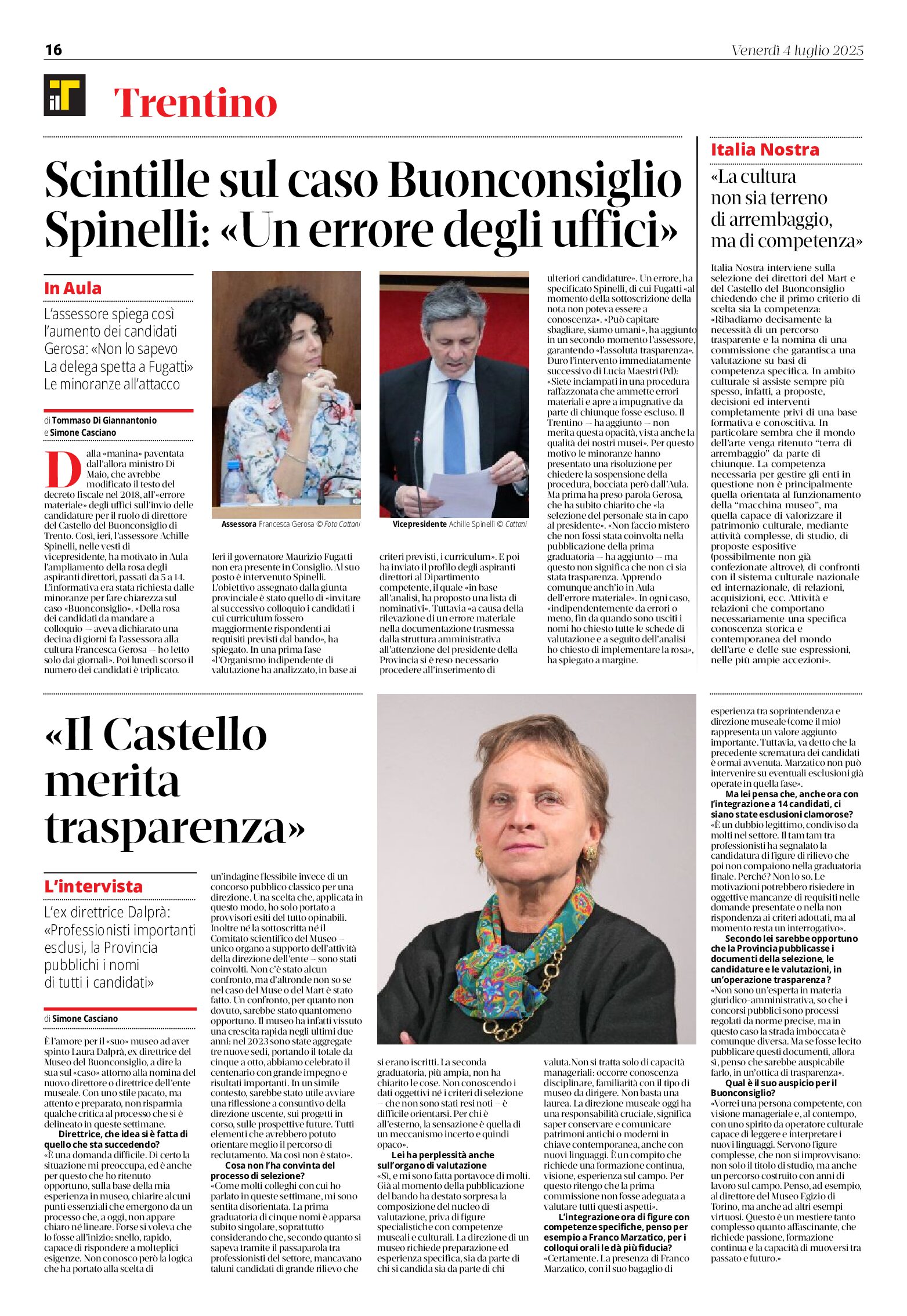 Italia Nostra sulle nomine dei dirigenti dei musei