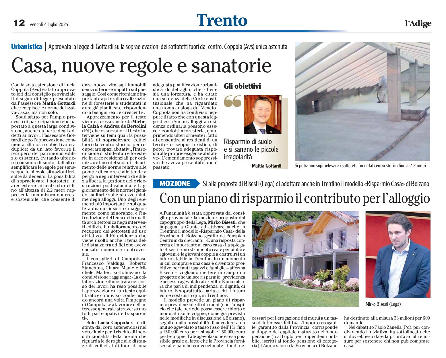 Casa, nuove regole per le sanatorie