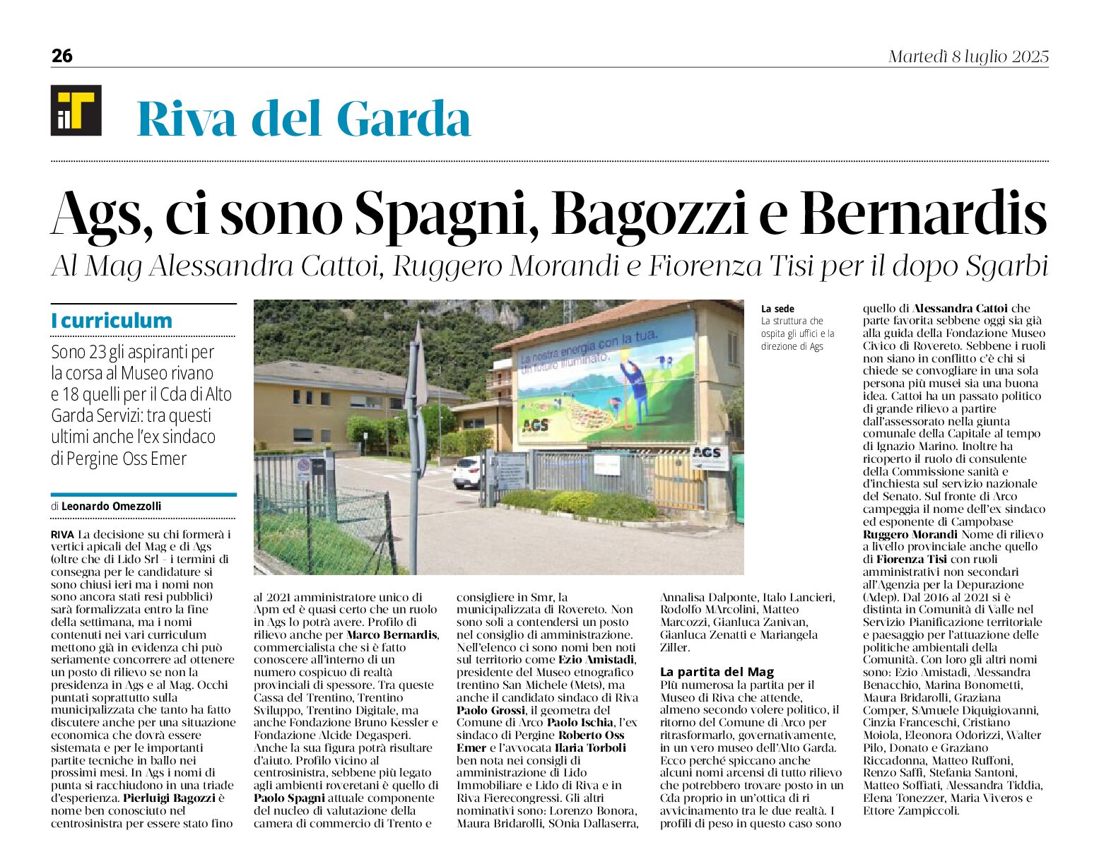 MAG, concorso per la dirigenza