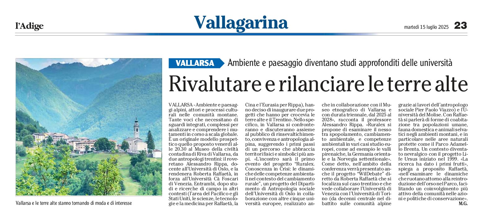 Studio delle università: rilanciare le Terre alte