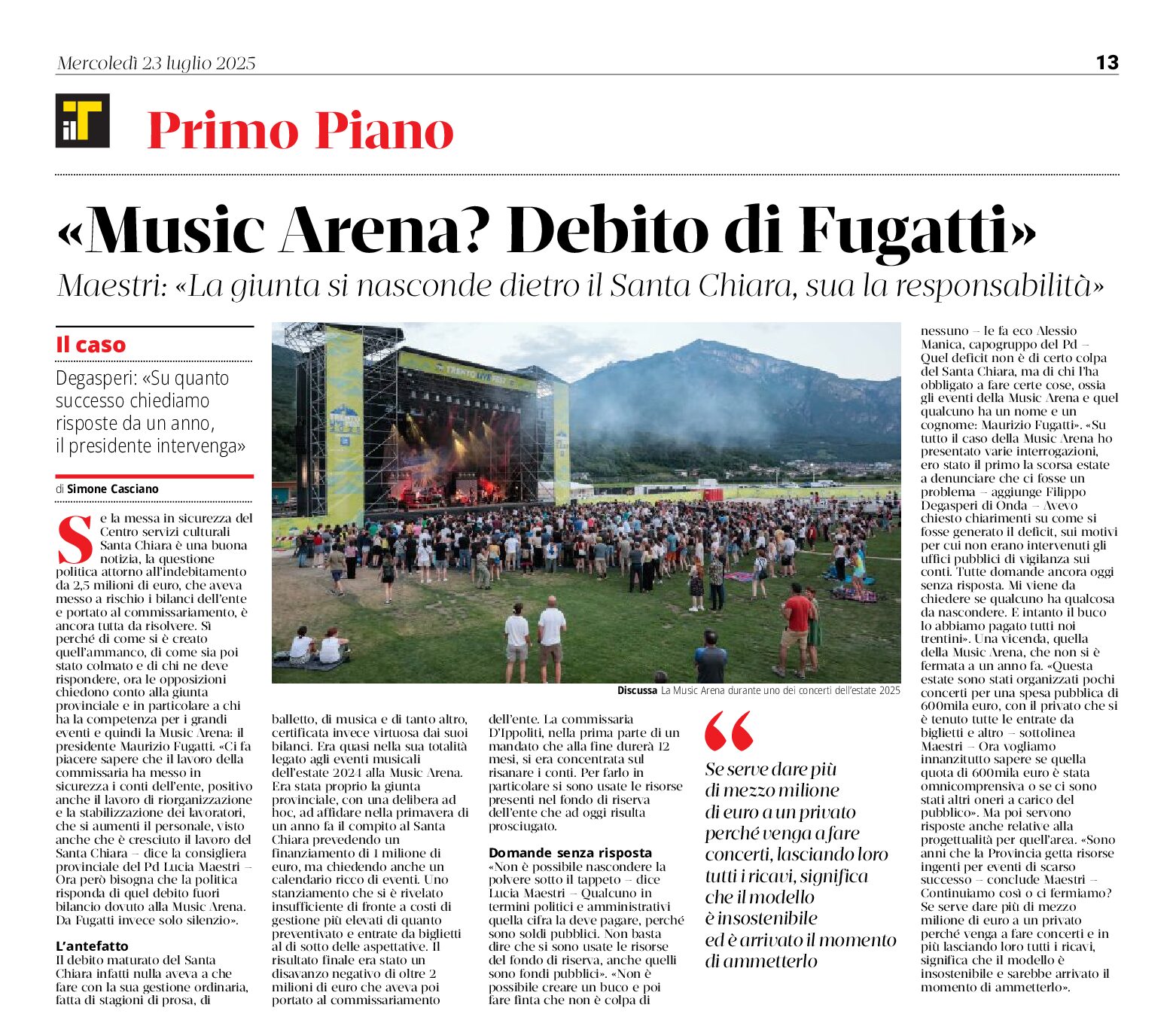 Trento: Music Arena