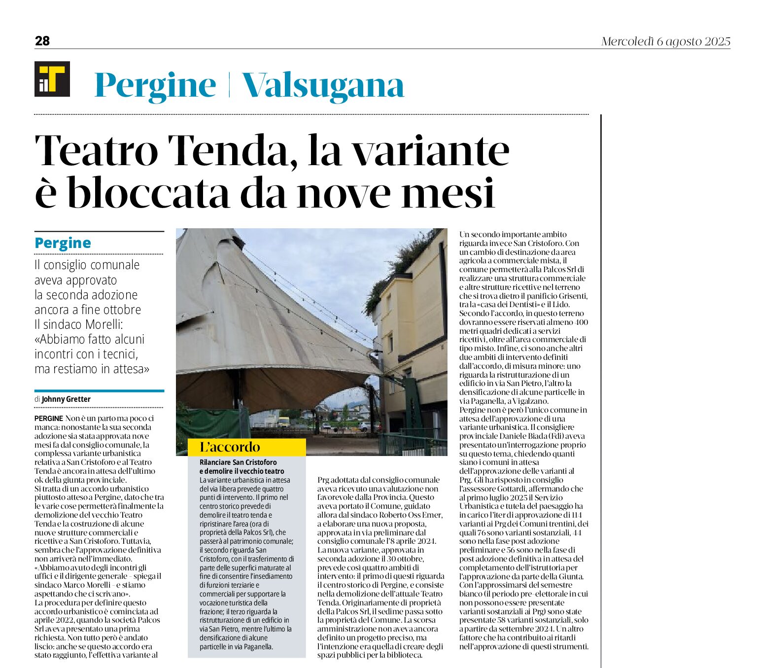 Pergine Valsugana: Teatro Tenda