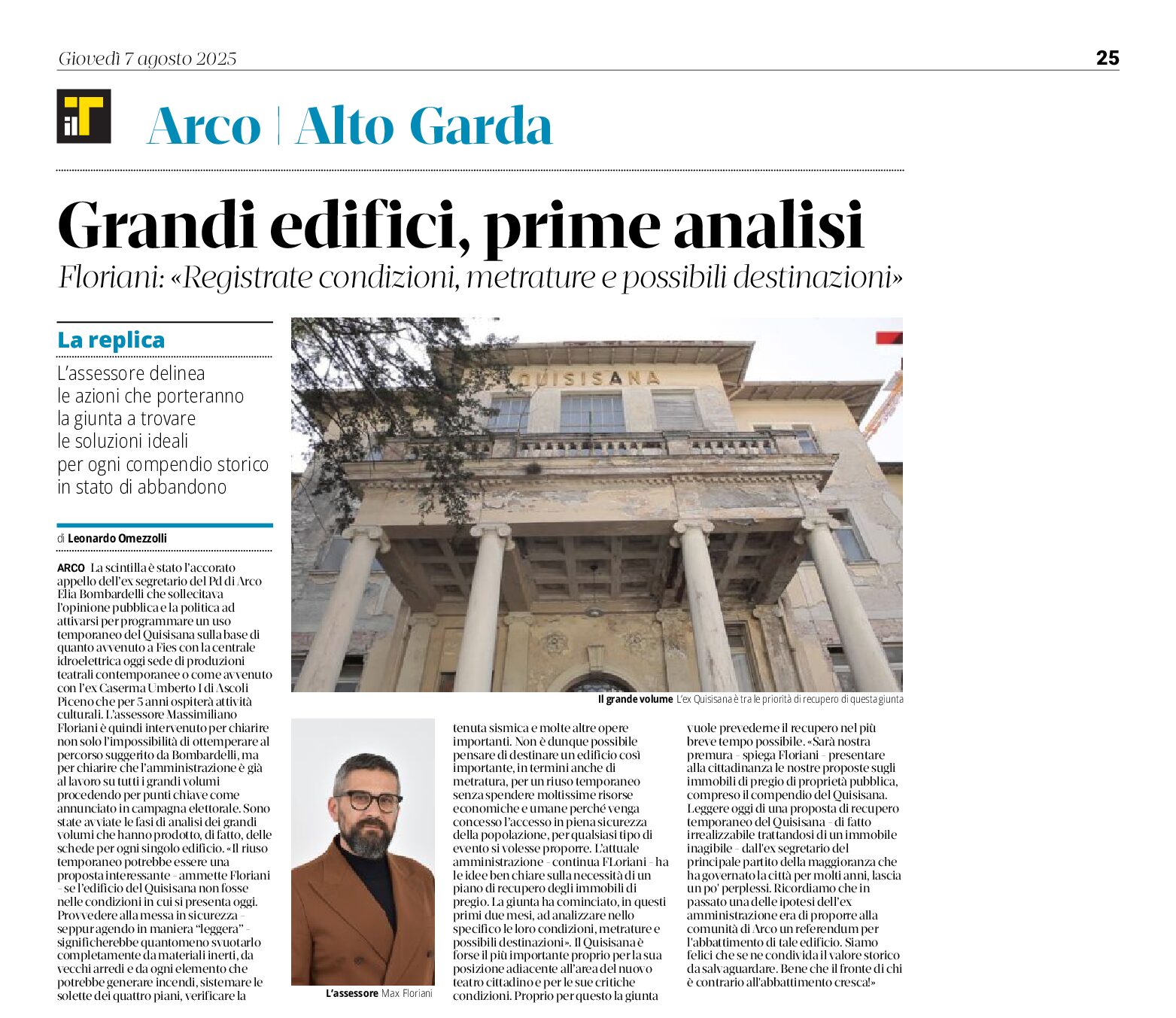 Arco: analisi dei grandi edifici