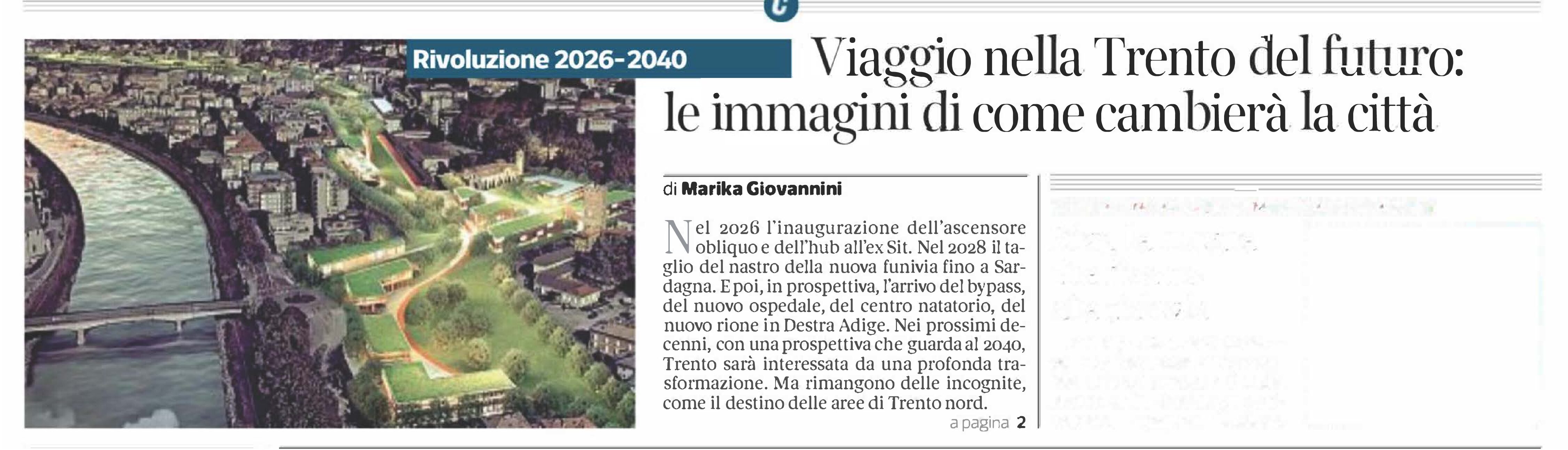 Viaggio nella Trento del 2040