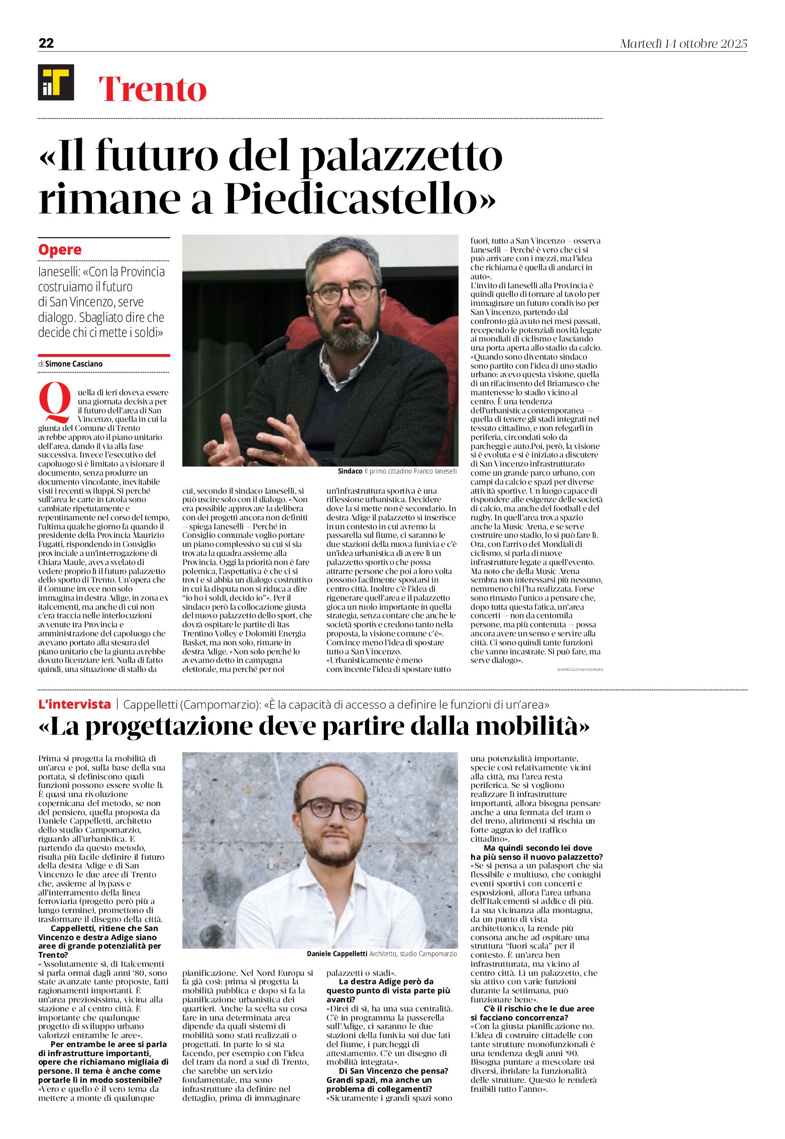 Trento: il futuro del palazzetto rimane a Piedicastello