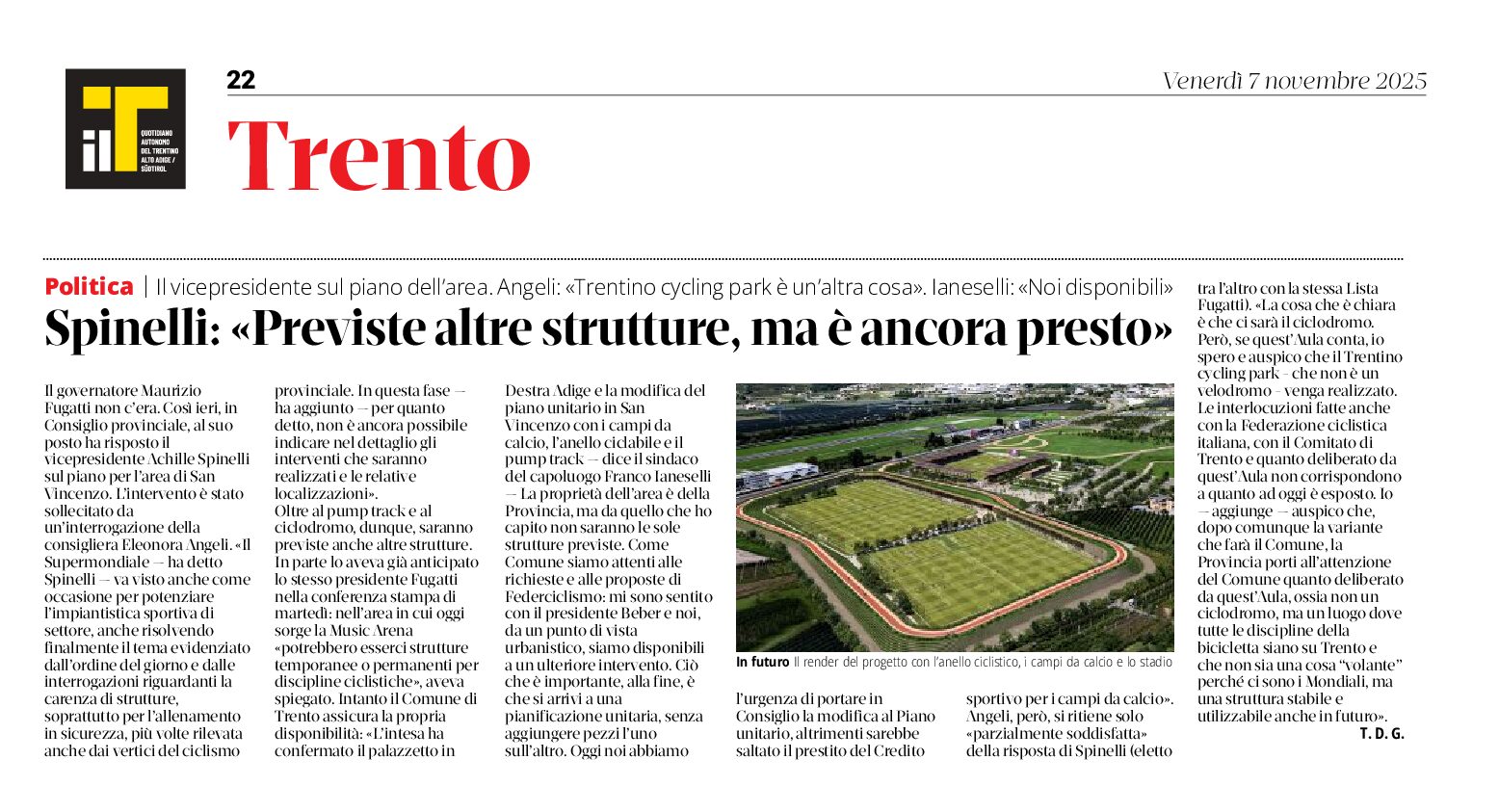 Trento, area San Vincenzo