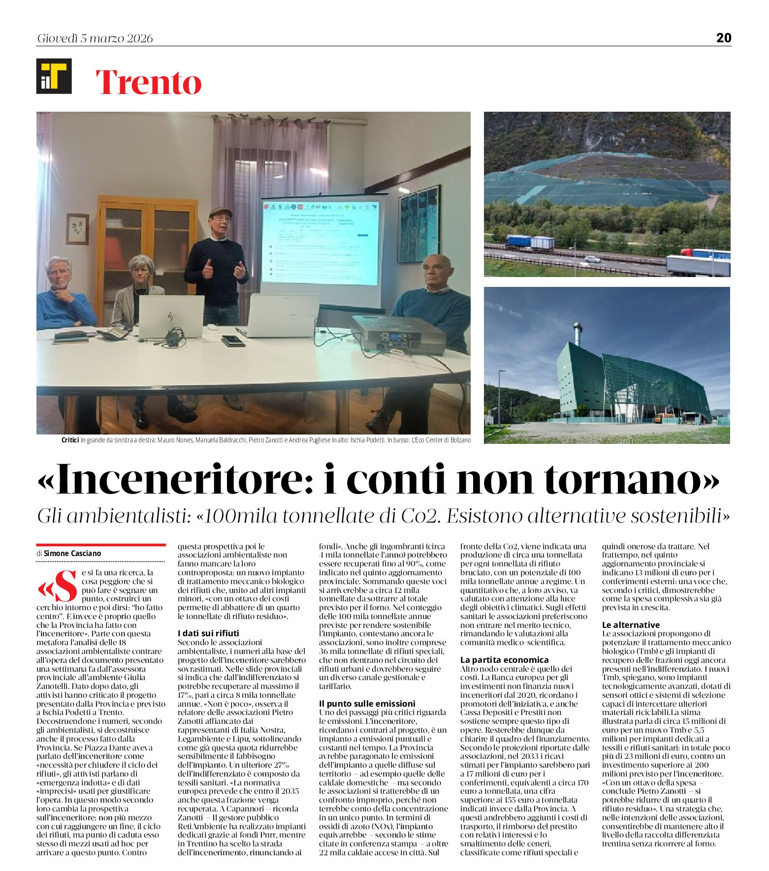 Inceneritore: il no degli ambientalisti