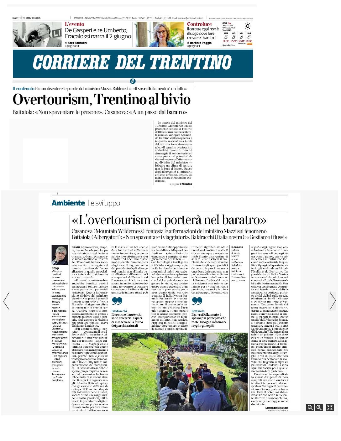 Italia Nostra. Overtourism al bivio